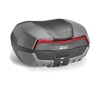 GIVI Maxia 5 - Maleta superior de 58 litros (grafito con reflectante rojo)
