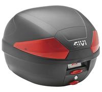 GIVI Monolock B29N Maletero Negro, Lente Reflectante Roja B29N2