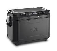 Givi OBK48BR Trekker Outback 48 Derecha Monokey Baúl Lateral de Aluminio, Color Negro 48 litros, Carga Máxima 10 Kg