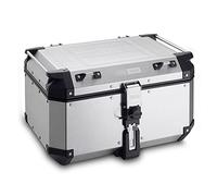 Givi OBKN58A - Maleta baúl con capacidad para casco Trekker Outback de 58 litros, maletín monokey de aluminio para 2 cascos con apertura rápida 323 x 454 x 555 mm