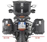 Givi One-Fit PLO_ _ _CAM, marcos laterales Monokey Cam-Side male