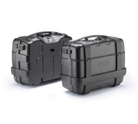 GIVI Par De Maletas Laterales 33 Lt Con Acabado Plateado