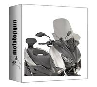 givi parabrisas ahumada d2138s compatible con yamaha x-max 300 2017 2018 2019 2020 2021 2022 mototopgun d2138s