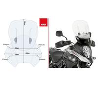 Burbuja motocicleta Givi Modulable Suzuki Dl650 V-Strom (17 Para 19)
