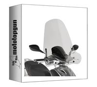 givi parabrisas incolore 441a + soporte compatible con kymco agility s 125 2022 2023 2024 mototopgun 441a + a6119a