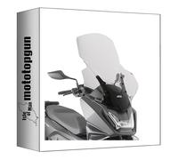 givi parabrisas incolore 6125dt + soporte compatible con kymco skytown 125 2024 mototopgun 6125dt + d6125kit