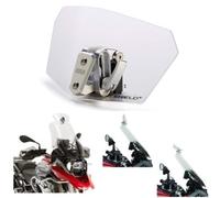 Givi S180T - Deflector con anclaje de aluminio, la pantalla es de 4 mm de grosor, material polimérico homologado por TUV