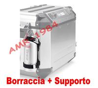 GIVI Set Soporte E162 + Botella STF500S Acero Inoxidable Para Outback Y Dolomiti