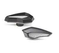 GIVI - Slider Protector de polímero Reforzado con Fibra de Vidrio con inserción de Aluminio mecanizado de Lleno y anodizado Color Aluminio SLD01AL (Aluminio)