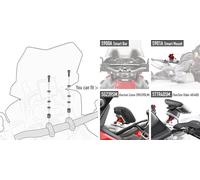 GIVI Smart Bar S900A Smart Mount S901A Kit de montaje