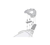GIVI SR1110 Baúl Tirante para Monokey Baúl con M5 Placa, Color Negro, Carga Máxima 6 Kg