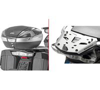 Givi SRA5113 Baúl Tirante Aluminio para Monokey Baúl con Aluminio Placa, Carga Máxima 6 Kg