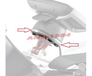 GIVI STTR40SM Soporte Universal Aluminio Fijación Tom Rider Sobre S901/S902