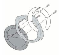 Givi Tank-lock Aprilia/ Triumph Negro