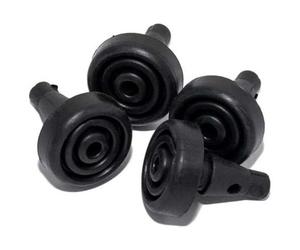 GiVi Tapones de goma, repuesto 4uds. para soporte GiVi SRA, placa M8 | Altura 5 mm para placas GiVi E251, M7, M8