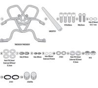 Givi TN, protectores antichoque male