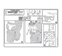 Givi Top Case Soporte Monolock para Yamaha X-MAX 125, 250 (10-)