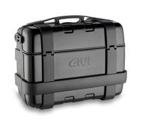 GIVI Trekker 33 Monokey Alforja superior de aluminio / alforja lateral, negro, Talla 33 litros