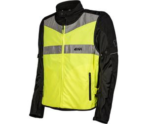 Givi Trekker Chaleco, negro-amarillo, tamaño L XL para Hombres