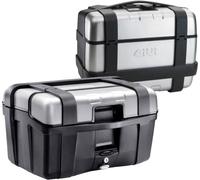 Givi Trekker, juego de caja lateral Monokey 2 x 46 l male Negro Mate/Aluminio