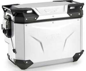 Givi Trekker Outback Evo Smart, maletín lateral Monokey-Cam-Side 40 L male Plata
