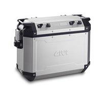 Givi Trekker Outback natural 37 litros - par de casos de Aluminio Lateral, Carga Máxima 10 Kg,