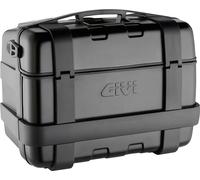 Givi TRK46B Trekker 46-Monokey Baúl con Cover de Aluminio, Color Negro, Carga Máxima 10 Kg
