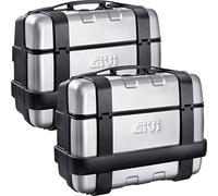 GIVI TRK46PACK2 Trekker 46 Baúl Monokey con Cover de Aluminio, Carga Máxima A 10 Kg