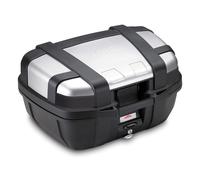 GIVI TRK52N Trekker Monokey Top Case, negro-plata