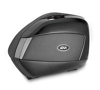 Givi Baúl lateral V35NT Monokey Side Tech con cover negro, carga máxima 10 kg