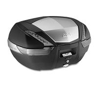 Givi V47NT Tech Monokey Baúl con Cubierta de Aluminio, Volumen 47 Litros, Carga Máxima 10 Kg
