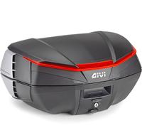 Givi V49 Air, topcase monokey 49 l male Negro/Plata Rojo
