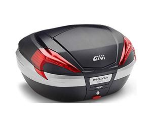 GIVI V56NN Maxia 4 Monokey Baúl En Fibra Carbónica, Reflectores Rojos