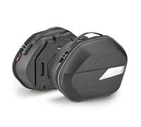 GIVI Weightless Monokey® Par de bolsas laterales volumen 25 litros, semirrígido, máx. carga útil 10 kg, plata