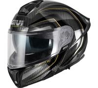Givi X.50 Carbon Grafic, casco abatible XL (61) female Carbono/Negro/Oro