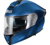 Givi X.50 Fiber Solid, casco abatible M (58) female Azul Mate