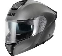 Givi X.50 Fiber Solid, casco abatible M (58) female Mate-Gris Oscuro