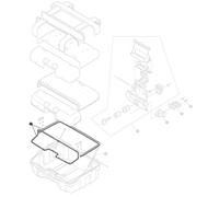 Givi z2072r maletín Junta trk33/46 N, Negro, 40