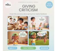 Giving Criticism | A Social Story for Kids | KinderSocialSkills: How Kids Learn to Give Kind, Helpful Feedback - 8 Real-Life Social Stories