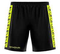 GIVOVA Poly Band, Pantalones de la Pista Unisexo, Giallo Fluo/Nero,