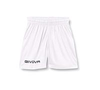 Givova Short Capo Pantalón Corto, Hombre, Blanco, M