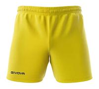 Givova Short Capo Pantalón Corto, Hombre, Amarillo, M