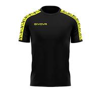 Givova BA02-1910-S T-Shirt Poly Band Giallo Fluo/Nero TG. S, Unisex-Adult, Multicolor