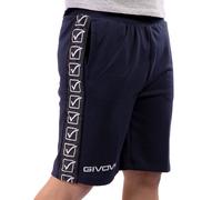 Givova Banda Bermudas Hombre Deporte Shorts BA04 Negro Azul Blanco Gris Nuevo