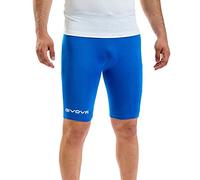 givova Bermuda Skin Pantalón Corto, Hombre, Azul, L