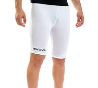 Givova Skin Bermuda Shorts, Unisex, Blanco, L
