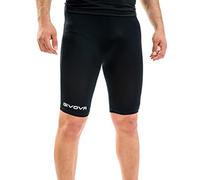 Givova Bermuda Skin Pantalón Corto, Hombre, Negro, XS