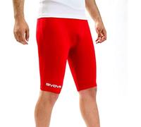 Givova Skin Bermuda Shorts, Unisex, Rojo, L