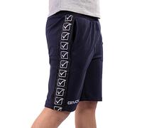 givova Bermuda Terry Band Pantalón Corto, Hombre, Azul, L