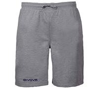 Givova, bermudas friend, gris melange claro, S